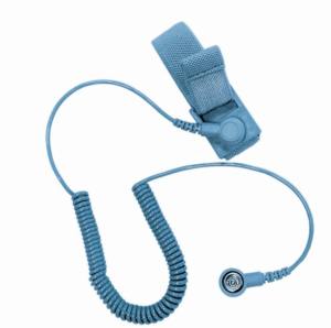 F7070U ESD sada – modrý textilní náramek a 1,8 m kabel se 7 mm DK konektory