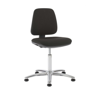 Otočná židle GALA SX-112, 50:70 cm/ 52:72cm, PC kluzáky, černá