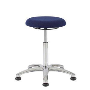 STANDBY swivel stool SX-240 blue 50:70 cm glides