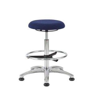 STANDBY swivel stool SX-241 blue 60:85 cm glides