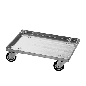 Transport trolley for EURO container without bracket 610 x 410 mm