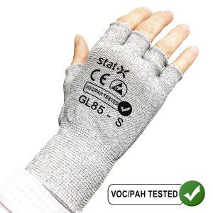 GL85 Knitted glove without fingertip