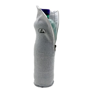 Drinking bottle sleeve stretchable with zipper