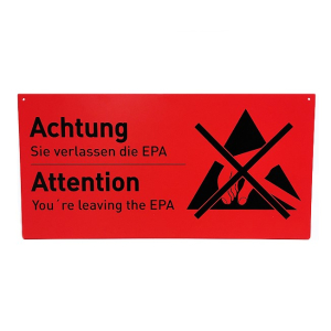 EPD36-E Výstup z EPA k zavěšení červená