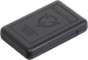 Kompakte ESD Box mit Deckel 118×78×20 mm