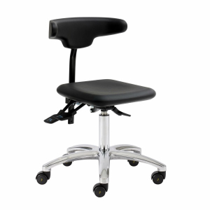 WING swivel chair SX-100 black 42:55 cm PC castors