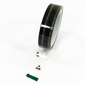 TTL25 ESD transparent adhesive tape with ESD logo