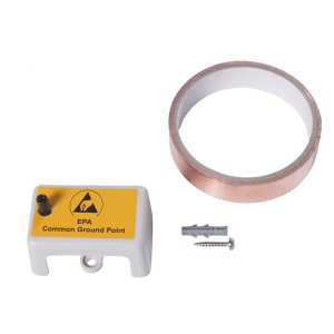 ZEL 1B Central grounding strip for floor systems incl. 2 m copper tape
