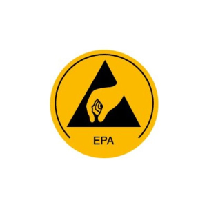 ET10 EPA sticker PVC round 10 mm