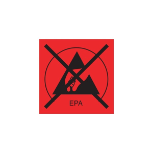 ET33 EPA sticker PVC 30x30 mm