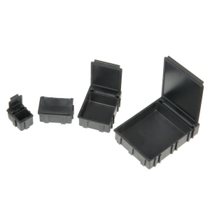 SMD box s odklápěcím víčkem  68 x 57 x 15 mm