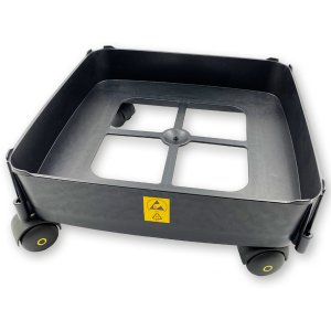 Trolley with wheels for multi-purpose container BIN90