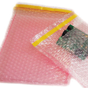 SX10LPB/SK Bubble bags with flap and sealing strip