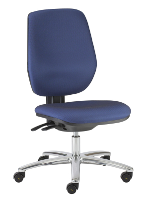 ESD pracovní židle Professional, PCX, kolečka, 42:55 cm, A-EX1111AS