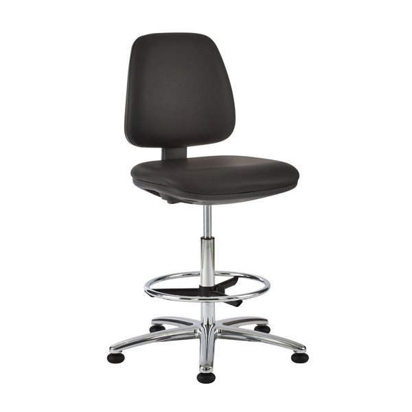 Otočná židle GALA SX-113 imitace kůže 60:85 cm PC kluzák
