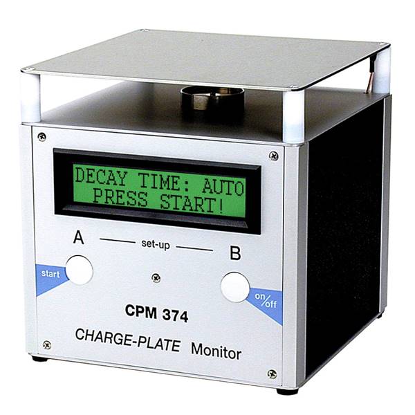 Charger plate CPM-374 D včetně hlavice pro měření napětí a ruční elektrody