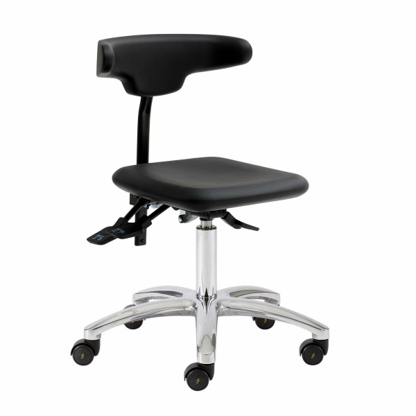 Otočná židle WING SX-100 černá 42:55 cm kolečka pro PC